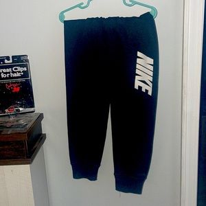 Fleece lined Nike sweatpants